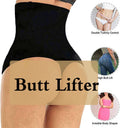 High Waist Seamless Body Shaper Briefs Firm Control Thong