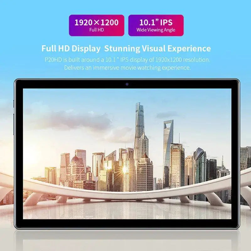 P20HD 10.1 Inch Android Tablet 4GB RAM 64GB Storage