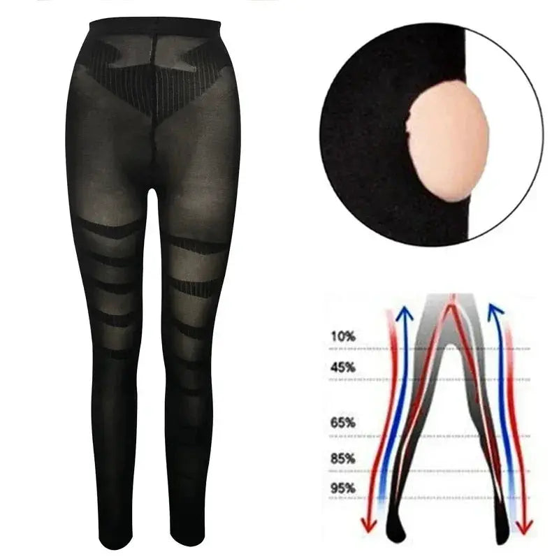 Slimming Anti Cellulite Leggings for Women Sculpt Support