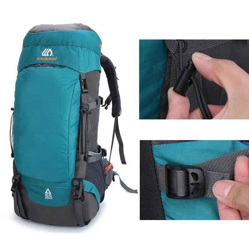 90L 80L 65L Camping Backpack Waterproof Large Capacity