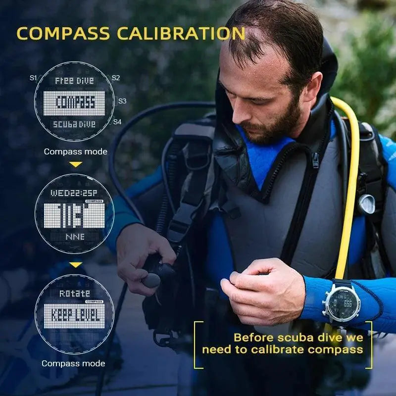 North Edge Professional Diving Watch for Safe Underwater Gear
