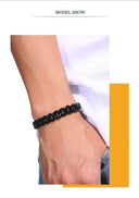 Vnox 3-11mm Chunky Miami Curb Chain Bracelet for Men