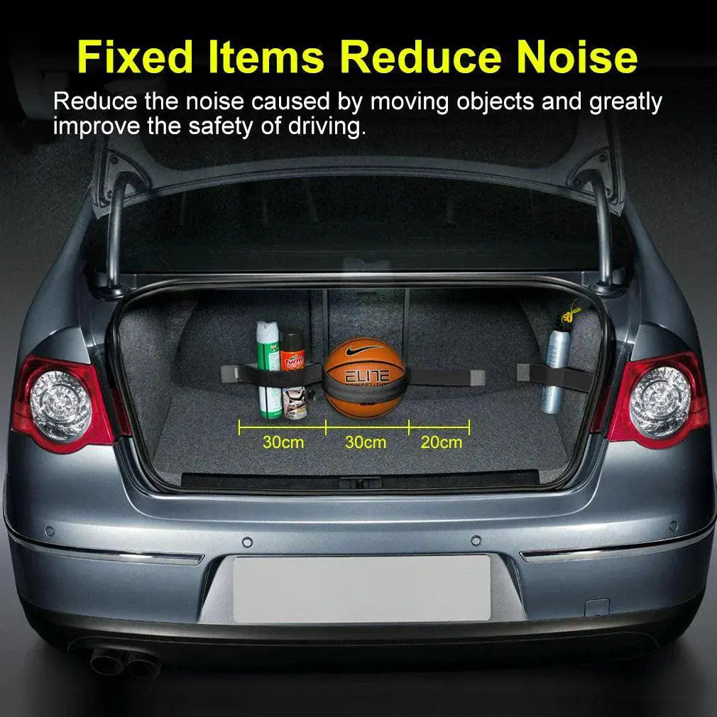 Car Trunk Organizer Belt Storage Bag For Better Organization