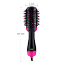 One Step Hair Dryer and Volumizer Round Hot Air Brush