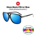 Photochromic Polarized Sunglasses for Men with UV Protection