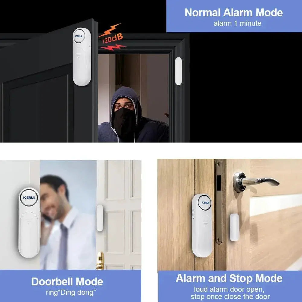 Kerui Wireless Window Sensor Alarm For Home Security