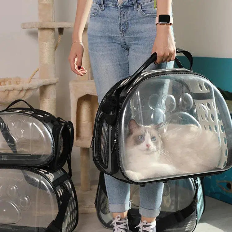 Cat Space Capsule Transparent Pet Carrier Backpack