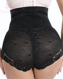 Luxe Lace Body Shaper With Zipper Double Control Shapewear