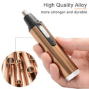 Electric Nose Hair Trimmer Rechargeable Waterproof Cutter