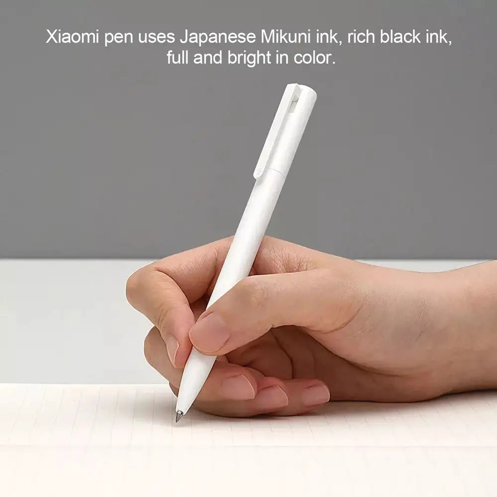 Original Xiaomi Pen Writing Smooth Light Mijia Press the core Replacement Refill Blue Red Black 0.5mm BUSINESS Roller Ball PEN