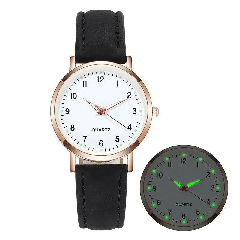 Women Quartz Watch Leather Belt Fashion Casual Timepiece - OurLum.com