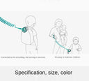 Kids Harness Anti Lost Wrist Link Outdoor Safety Leash