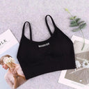 Cotton Sports Bra: Stylish Crop Top for Gym and Fashion