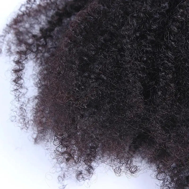 Mongolian Afro Kinky Curly Hair Bundles Premium Tresses