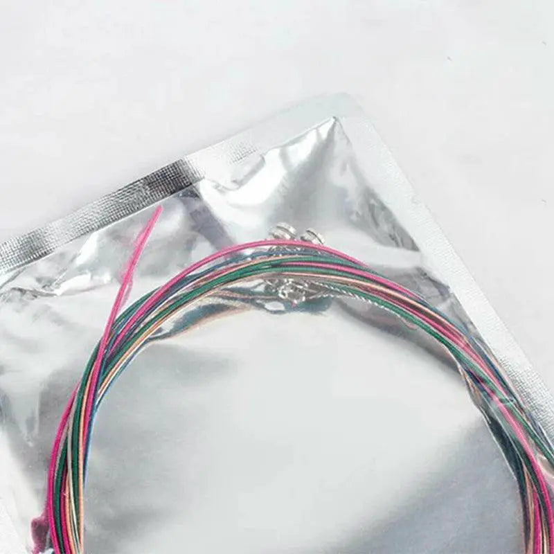 6Pcs Set Acoustic Guitar Replacement Steel Strings
