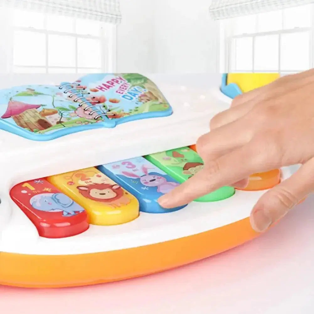 Children's Rotating Music Piano Interactive Educational Toy