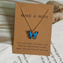 Butterfly Pendant Necklace: Cute & Colorful Jewelry for Women