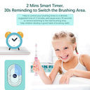 SEAGO Kids Electric Toothbrush for 3-12 Years Soft Bristle