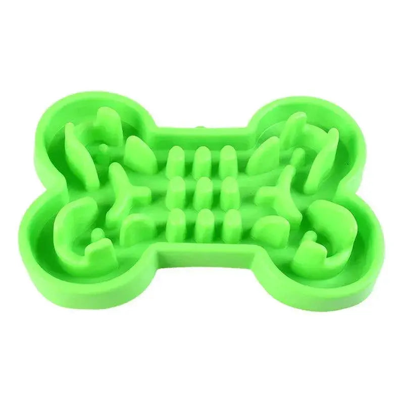 Pet Slow Feeder Bowl Anti Slip Rubber for Dogs and Cats