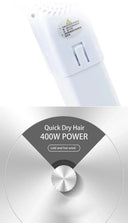 Portable USB Hair Dryer Cordless Blower for Travel
