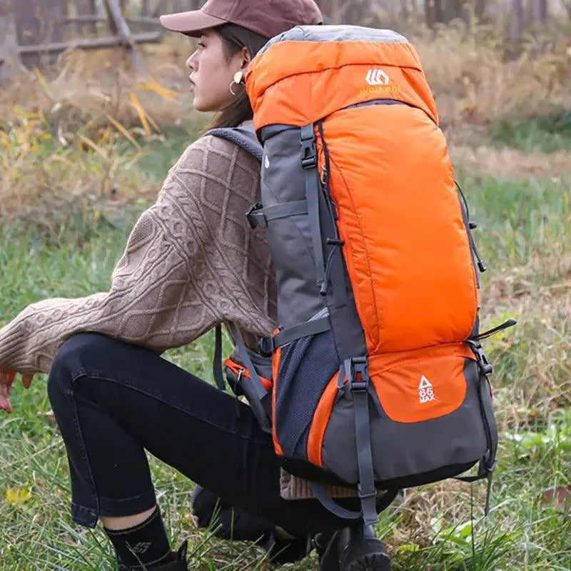 90L 80L 65L Camping Backpack Waterproof Large Capacity