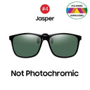 VIVIBEE 2024 Polarized Clip-On Pilot Sunglasses Unisex