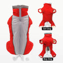 Dog Winter Waterproof Reflective Overalls for Small Dogs