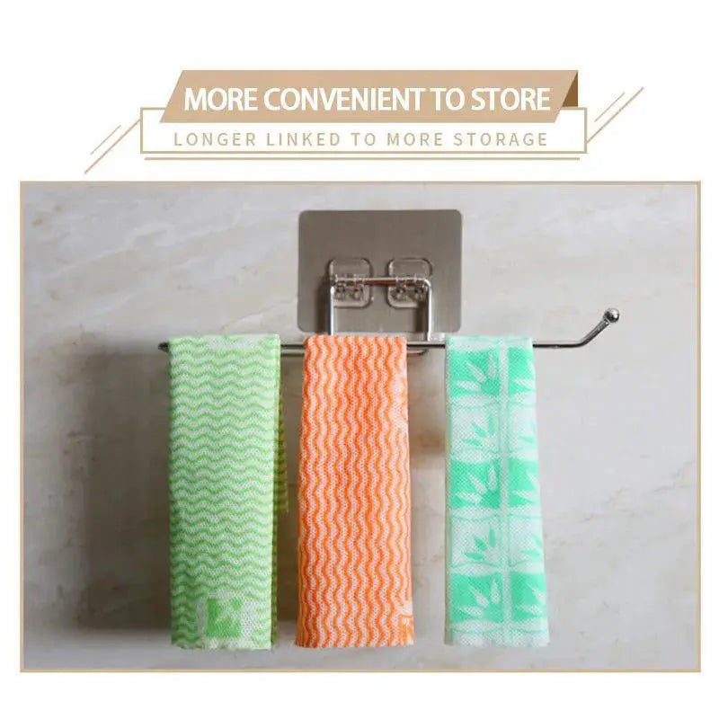 Bathroom Towel Holder Stylish Organizer For Easy Storage