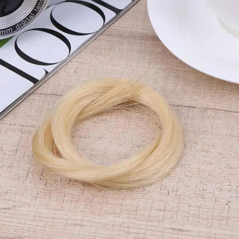 Hank Universal Yellow White Stallion Horse Hair for Violin