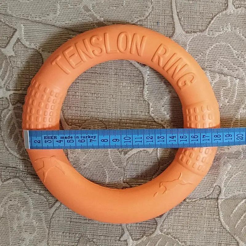 Big Dog Interactive Ring Puller Flying Disc Toy Active Play