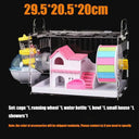 Acrylic Hamster Cage for Small Pets