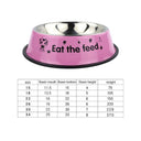 Thick Non-Slip Stainless Steel Pet Bowl Ultimate Dining Solution