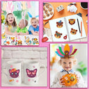 Children's Animal Puzzle Sticker Game for Fun Learning Experience