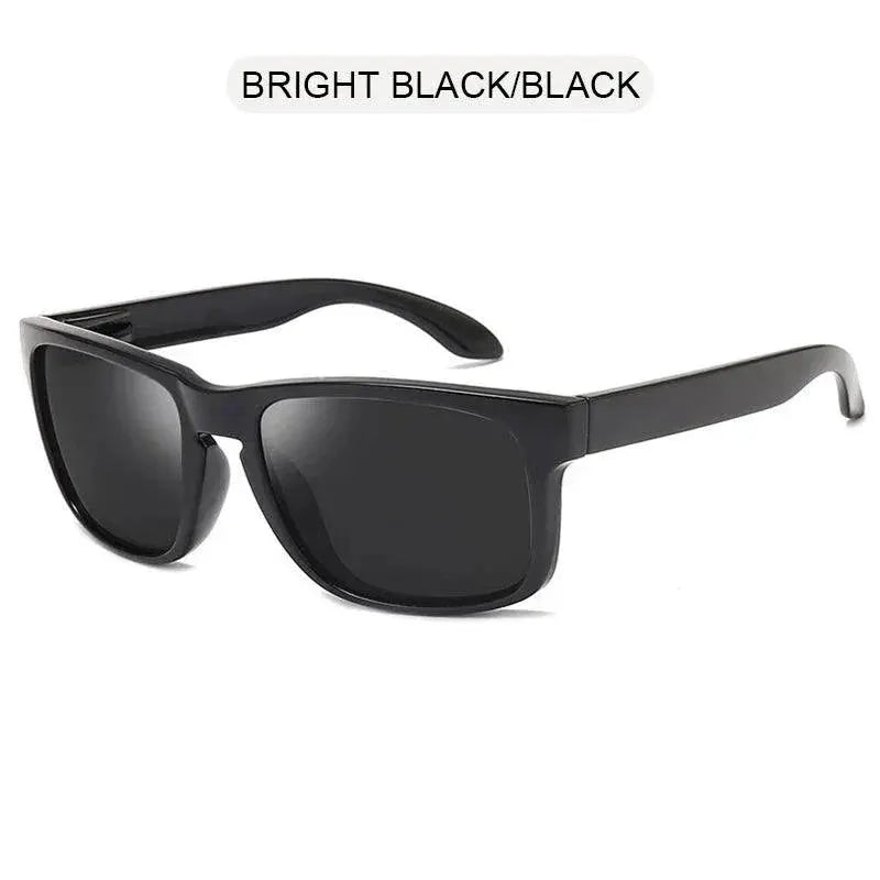 Mens Vintage Square Polarized Sunglasses UV400 Protection