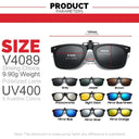 VIVIBEE Polarized Clip-On Sunglasses for Men and Women