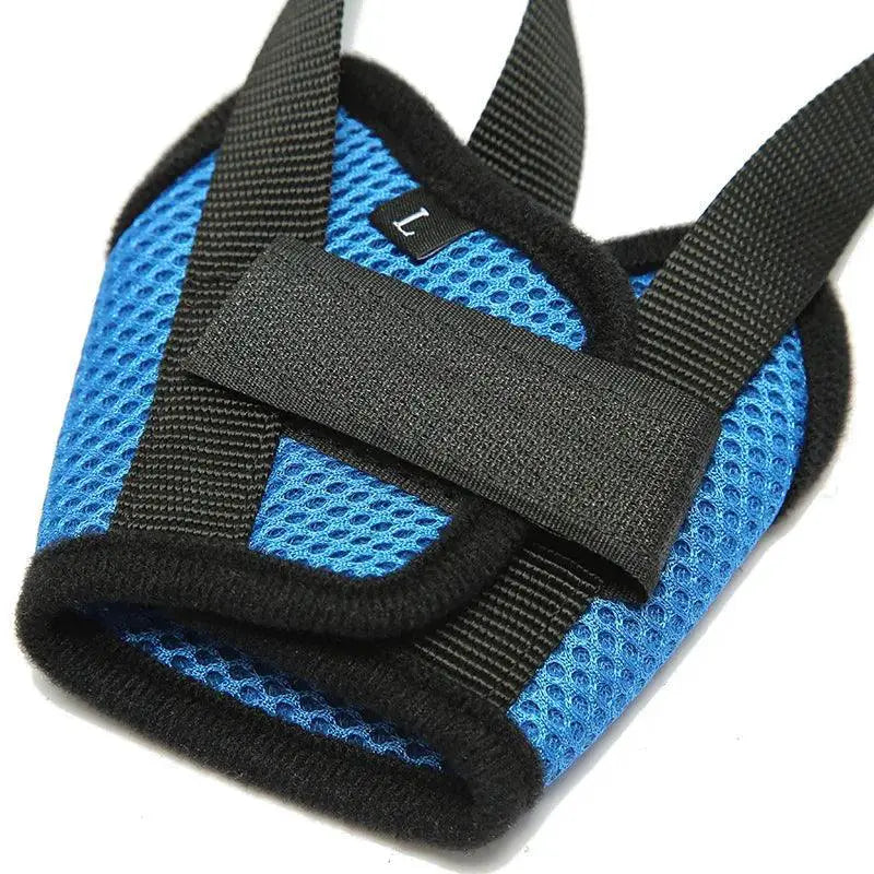 Adjustable Dog Muzzle And Pet Heating Pad Safe Dog Solution