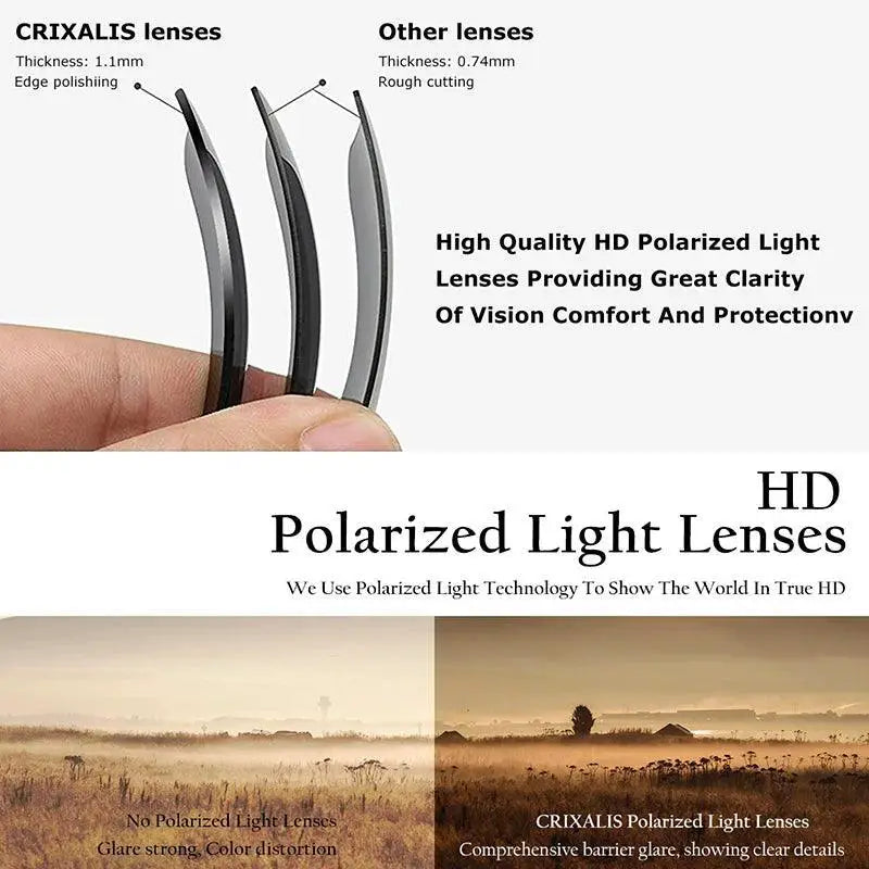 Chic Retro Square Polarized Sunglasses For Men And Women