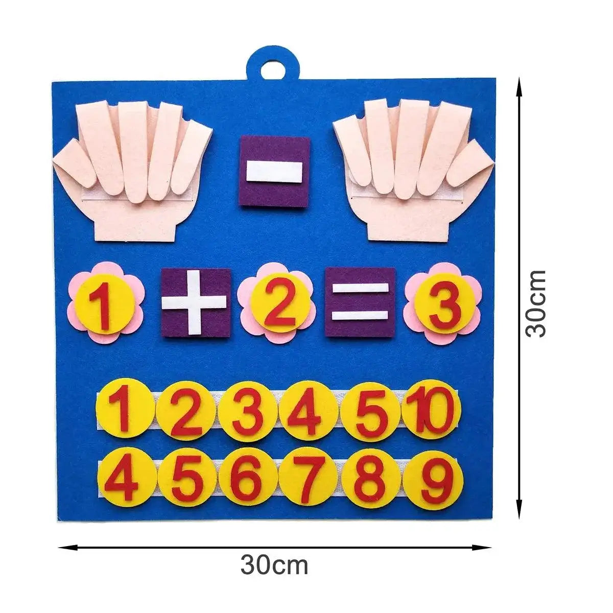 Montessori Finger Numbers Math Toy For Early Learning