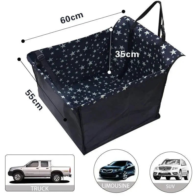 PawGuard All Season Waterproof Dog Car Seat Cover Travel Mat
