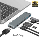 USB-C HDMI Adapter Hub for MacBook Pro Air 4K Display