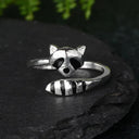 Cute Cartoon Animals Raccoon Fox Tail Jewelry For Ladies