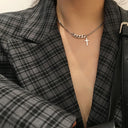 Fashion Unisex Multilayer Hip Hop Long Chain Necklace