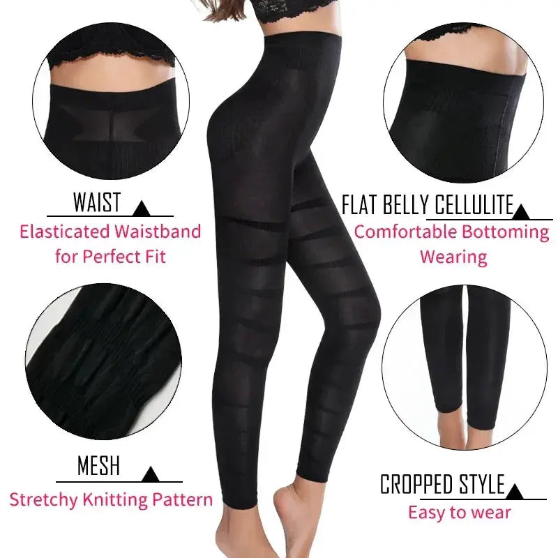 Slimming Anti Cellulite Leggings for Women Sculpt Support