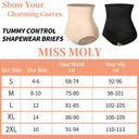 High Waist Tummy Control Shapewear For Butt Lifting Slimming