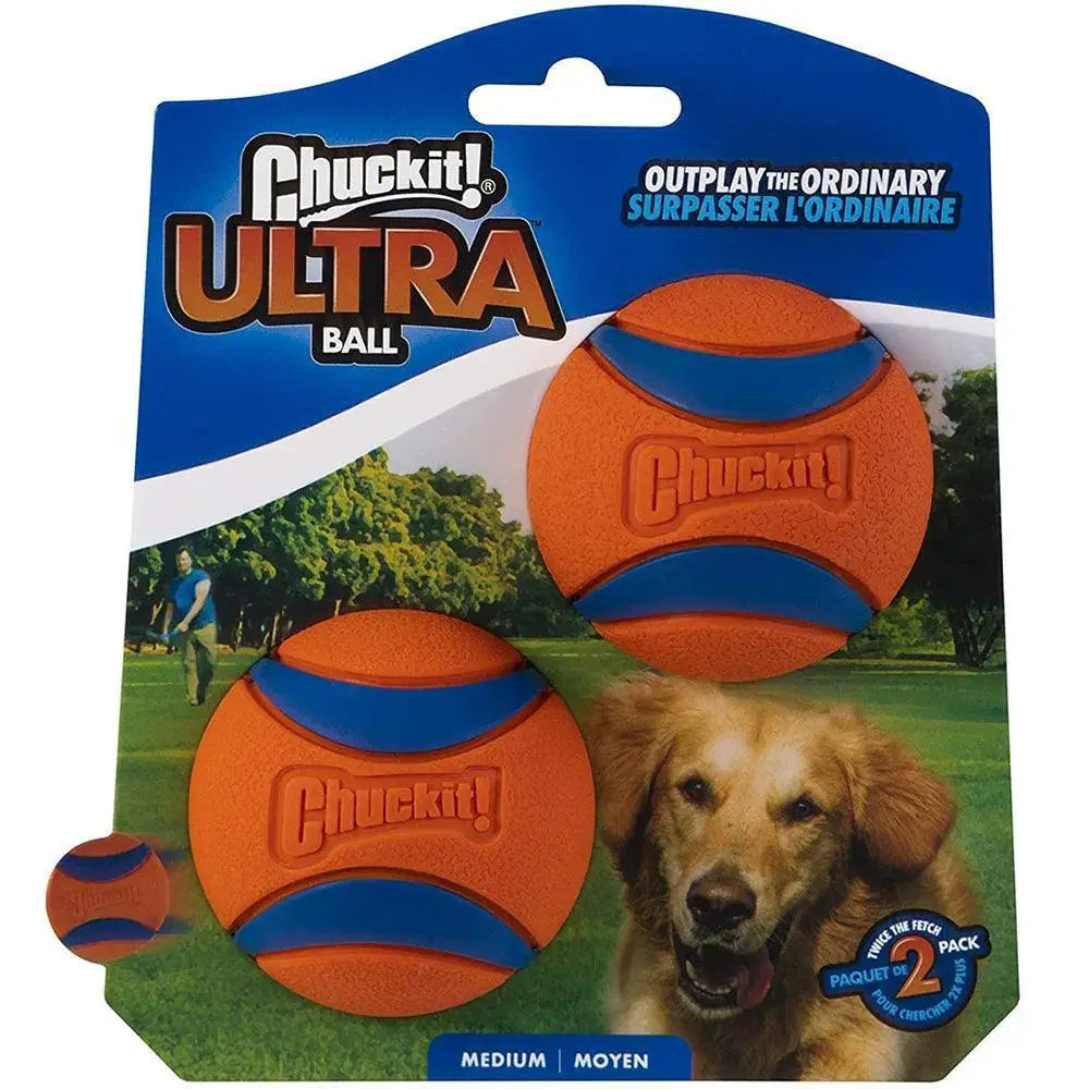 Ultra Rubber Dog Toy Ball Chew Resistant For Large Dogs