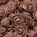 3cm Foam Rose Teddy Bear Flowers for DIY Wedding Decor