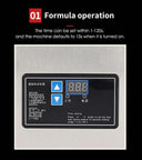 Xeoleo Commercial Boba Shaker Bubble Tea Machine Stainless