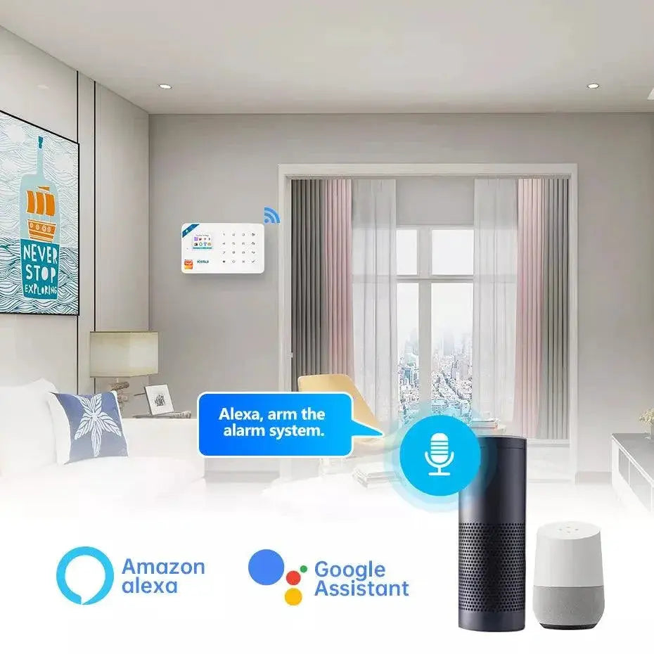 Smart Home Alarm System Ultimate Security Kit Alexa