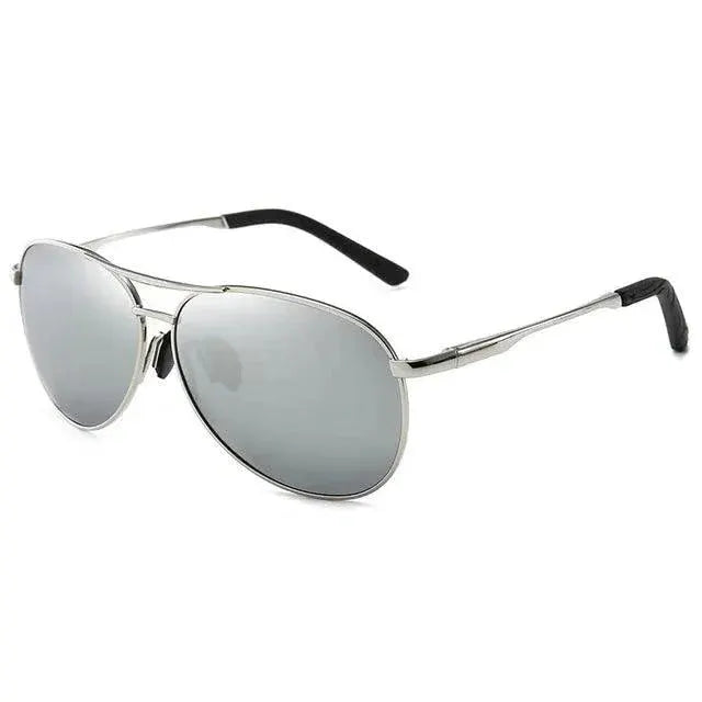 Men's Polarized Color Changing Pilot Sunglasses for Driving