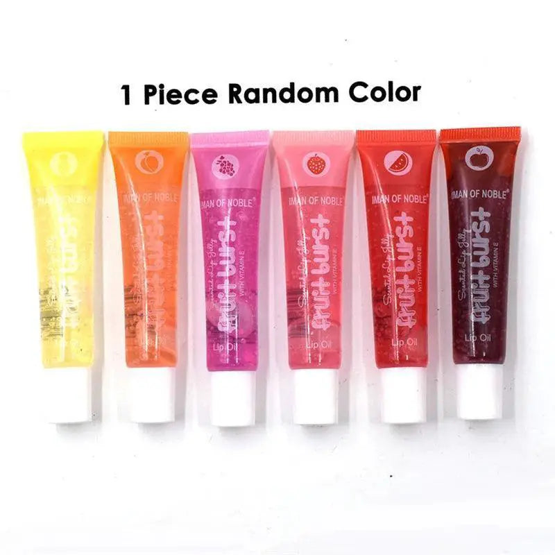 Fruit Burst Lip Oil With Vitamin E Gloss For Hydrated Lips
